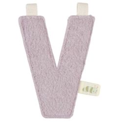 Lettre V Mauve