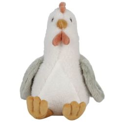 Peluche Poule Little Farm - 17 cm