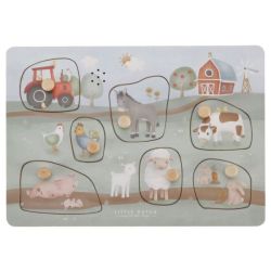 Puzzle Sonore en bois Little Farm