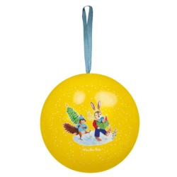 Boule de Noël Jaune La Grande Famille