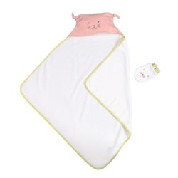 Cape de Bain Les Petits Dodos Rose