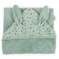 Cape de Bain Sauge Trois Petits Lapins