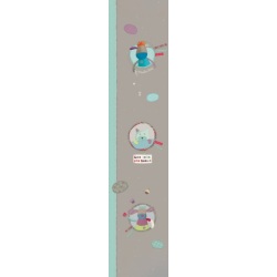 Décor Mural Les Jolis pas Beaux - 60x280 cm