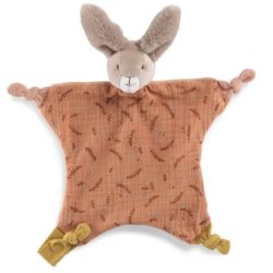 Doudou Lapin Argile Trois Petits Lapins