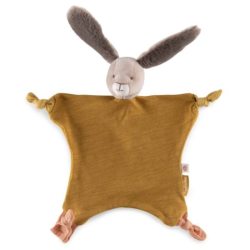 Doudou Lapin Ocre Trois Petits Lapins