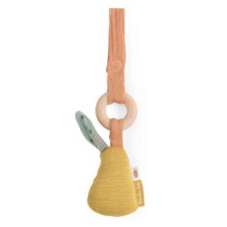 Hochet Anneau Bois Poire Trois Petits Lapin