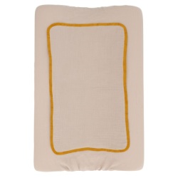 Housse Matelas à Langer Gris Ficelle Le Voyage Olga