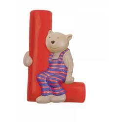 Lettre Alphabet L Rouge La Grande Famille