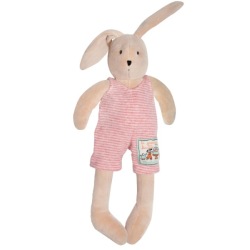 Peluche Lapin Sylvain La Grande Famille - 30 cm