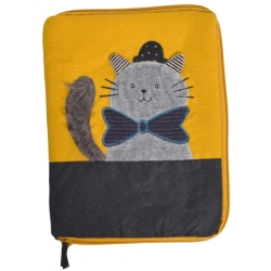 Protège Carnet de Santé Chat Les Moustaches