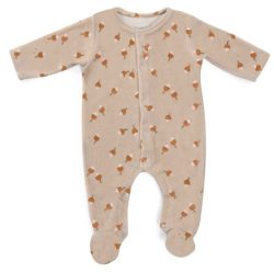 Pyjama Velours Radis Trois Petits Lapins - 6 mois