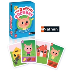 Jeu de Cartes Les 3 Petits Cochons