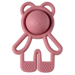 Anneau de Dentition Pop It Framboise Silicone