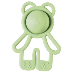 Anneau de Dentition Pop It Vert Silicone