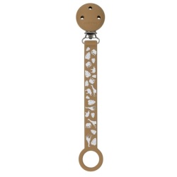 Attache Tétine Silicone Moka