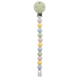  Attache Tétine Silicone Pastel