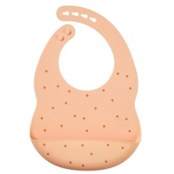 Bavoir Silicone Etoiles