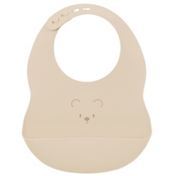 Bavoir Silicone Ours