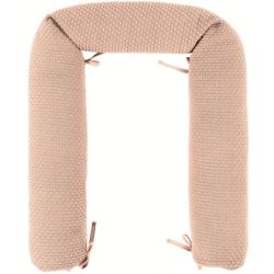 Coussin Traversin Décoratif Rose Tricot Susie et Bonnie