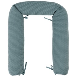 Coussin Traversin Décoratif Sauge Tricot Luna et Axel