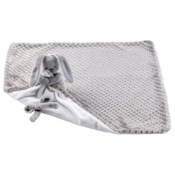 Doudou Couverture Gris Lapidou