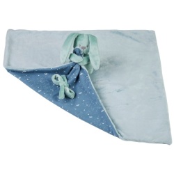 Doudou Couverture Vert De Gris Lapidou Phosphorescent