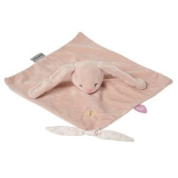 Doudou Lapin Pomme Rose