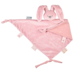 Doudou Maxi Lapin Vieux Rose Lapidou Phosphorescent