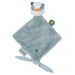 Doudou Mini Blaireau Félix Bleu