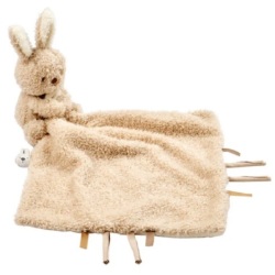 Doudou Mouchoir Lapin Teddy Sable