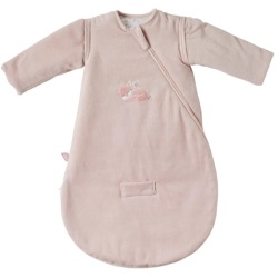 Gigoteuse Manches Alice et Pomme Rose Poudré Hiver - 70 cm