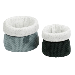 Lot de 2 Paniers Toilette Luna et Axel