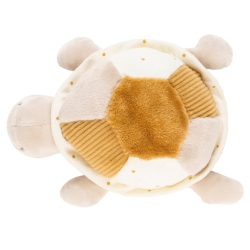 Peluche Activité Tortue Caramel Lapidou