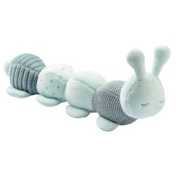 Peluche Chenille Activité Menthe Lapidou