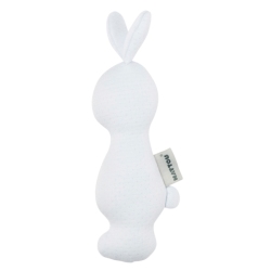 Peluche Hochet Lapin Pure Bleu