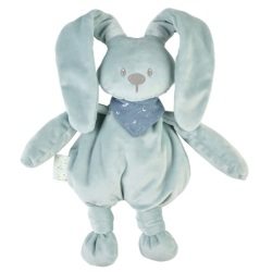 Peluche Lapin Vert de Gris Lapidou Phosphorescent