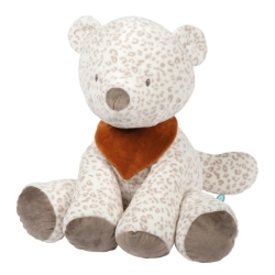 Peluche Léopard des Neiges Jungo - 75 cm