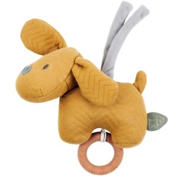 Peluche Mini Musicale Chien Charlie Caramel