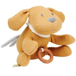 Peluche Musicale Chien Charlie Caramel