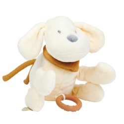 Peluche Musicale Chien Charlie Vanille