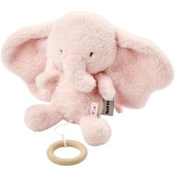 Peluche Musicale Eléphant Fanfan Rose