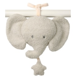 Peluche Musicale Eléphant Teddy Gris