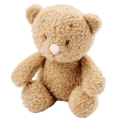 Peluche Ours Teddy Beige - 24 cm