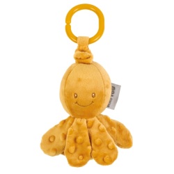 Peluche Pieuvre Vibrante Ocre Lapidou