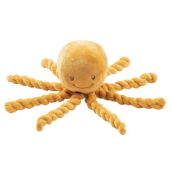 Peluche Poulpe Ocre Lapidou
