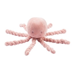 Peluche Poulpe Rose Nattou