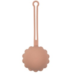 Porte Sucette Silicone Rose