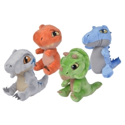 Lot de 4 Peluches Dinosaure Jurassic World