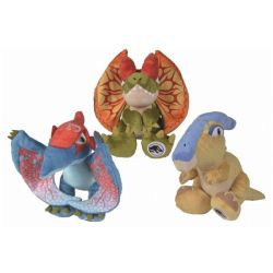Lot de 3 Peluches Dinosaures Jurassic World 3