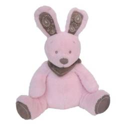Peluche Lapin Rose My Friend - 28 cm